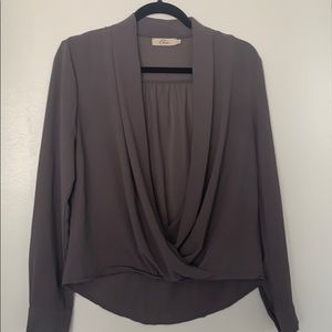 Grey blouse